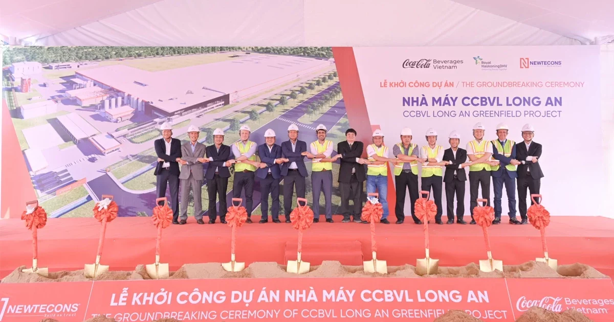 DỰ ÁN NHÀ MÁY COCA COLA LONG AN