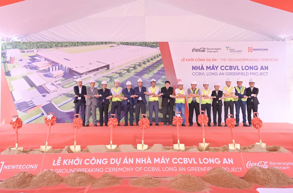 DỰ ÁN NHÀ MÁY COCA COLA LONG AN
